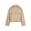 Dámska béžová krátka prechodná bunda LeCOMTE (Veľkosť 34)