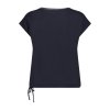 Dámske tmavomodré tričko so spadnutým rukávom BETTY&CO (Veľkosť L)