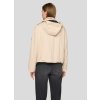 Dámska béžová krátka prechodná bunda s kapucou RABE (Veľkosť 36)