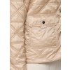 Dámska béžová krátka prechodná bunda RABE (Veľkosť 38)