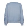 Dámska bledomodrá mikiny s výšivkou EISZEIT (Veľkosť 36)