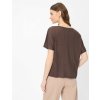 Dámske hnedé ľanové tričko BRAX (Veľkosť 34)