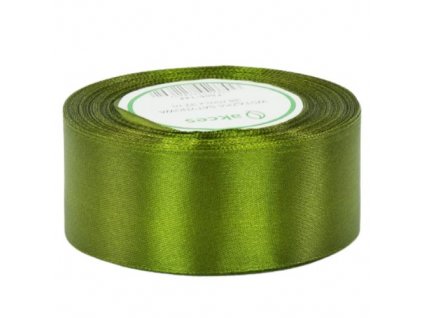 stuha satenova olivovozelena 3 8 cm 32 m akces