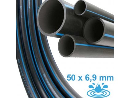 ldpe rura 50 x 6 9 mm pn10 50 m
