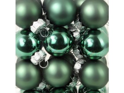 vianocne gule zelene mix 2 5 cm 36 ks