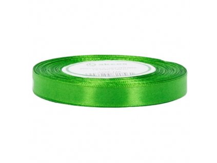 stuha satenova zelena