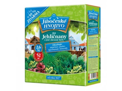 180 jihoceske hnojivo na ihlicnany a okrasne kriky 2 kg 30