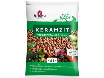 keramzit rosteto 5 l velkost 8 16 mm