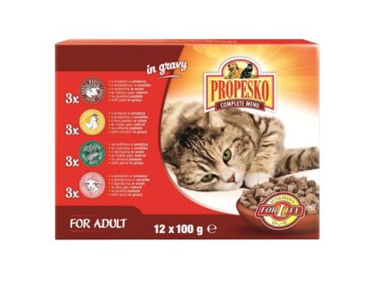 propesko macacie kapsicky hovadzie kura zverina jahna 12 x 100g