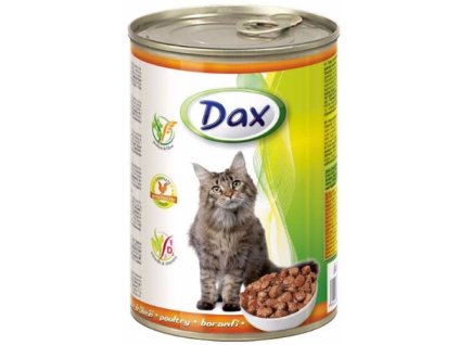 dax cat s kuracinou v omacke 450 g