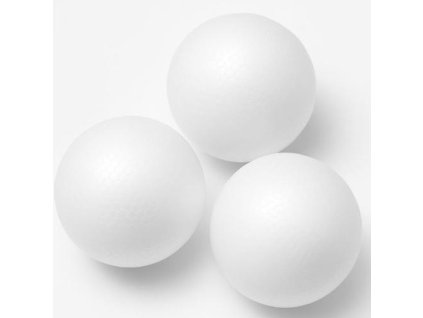 polystyrenova gula biela 12 cm