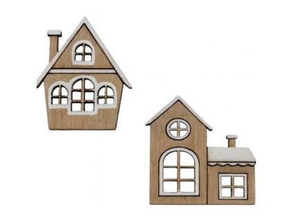 dekoracia domcek 8 ks