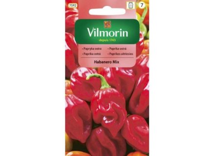 paprika paliva habanero mix 25 semien