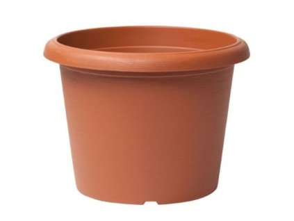 kvetinac plastovy cilindro terakota 30 cm