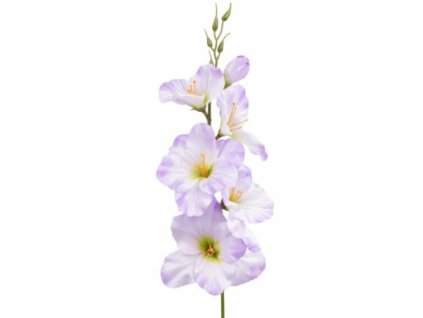 umela gladiola satenova lila 54 cm