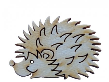 4689 drevena dekoracia jezko maly