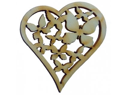4710 drevena dekoracia motylikove srdce