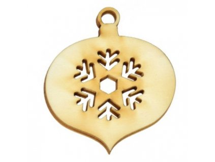 5163 drevena dekoracia kvapka s vyrezom 2