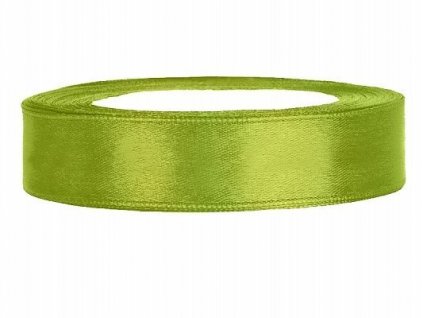 5421 stuha satenova zelena 1 2 cm 32 m r161 17