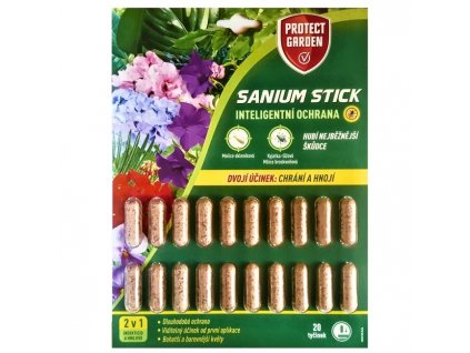 6906 bayer garde sanium stick 2 v 1 insekticid a hnojivo 20 ks