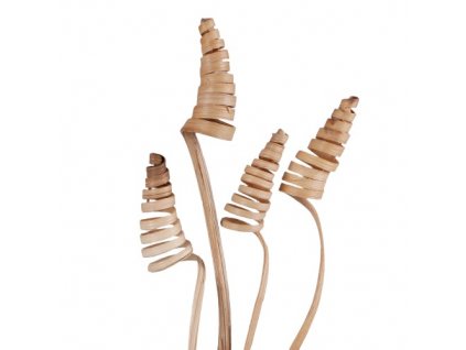 8376 dekoracna spirala prirodna mini 30 cm