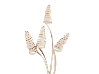 8379 dekoracna spirala bielena mini 30 cm