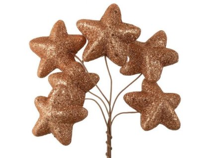 hviezdicky sampan glitrove zvazok 6 ks