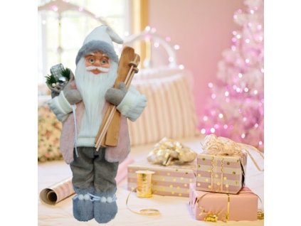 Dekorácia MagicHome Vianoce, Santa, 46 cm