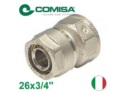 PEX šróbovací prechod na závit 26x3/4" vnútorný