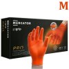 rukavice jednorazove nitrilove oranzove mercator gogrip vel m 1 par