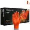 rukavice jednorazove nitrilove oranzove mercator gogrip vel m 1 par l