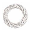 pruteny veniec priemer 25 cm biely