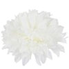 1515 umela chryzantema hlava priemer 16 cm biela