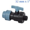 9966 pe uzatvaraci ventil 32 mm x 1 s vonkajsim zavitom