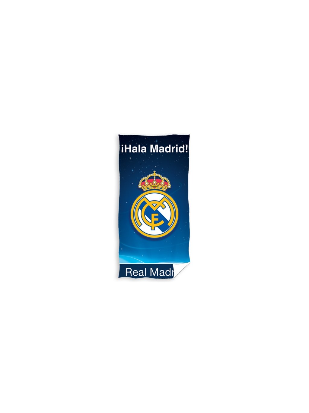 Osuška REAL MADRID blue  150x75