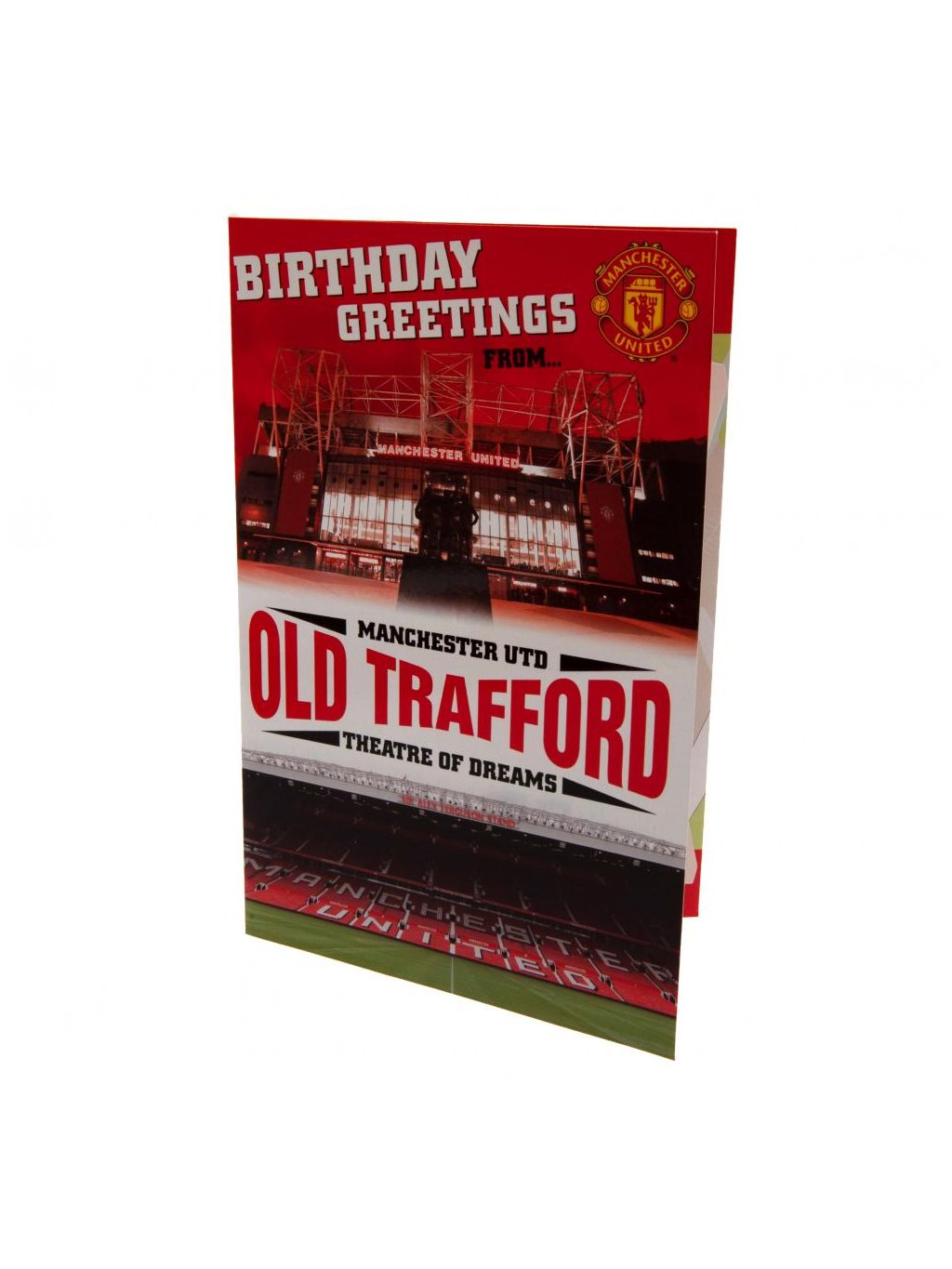 3845 Manchester United FC Pop Up Birthday Card