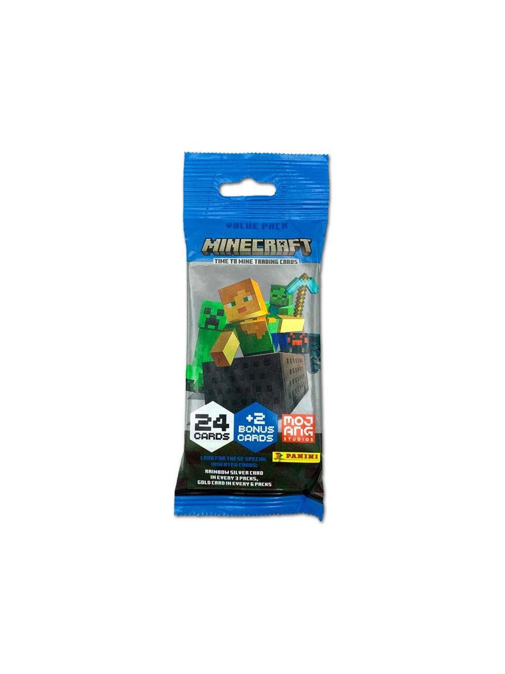 panini minecraft time to mine trading cards fat pack