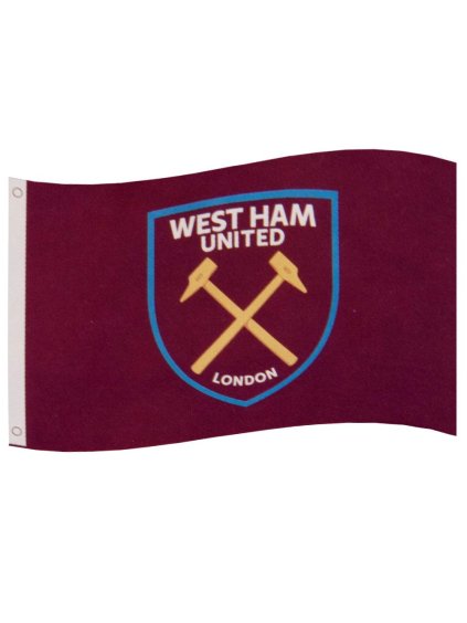 Vlajka WEST HAM UNITED crest