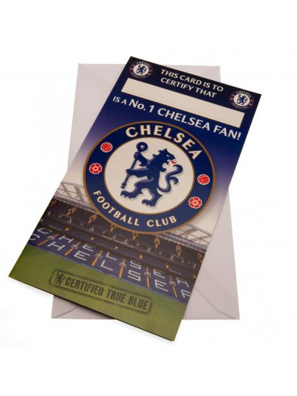 17580 Chelsea FC Birthday Card No 1 Fan
