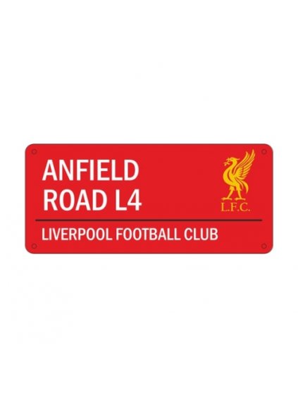 Plechová cedule LIVERPOOL FC colour