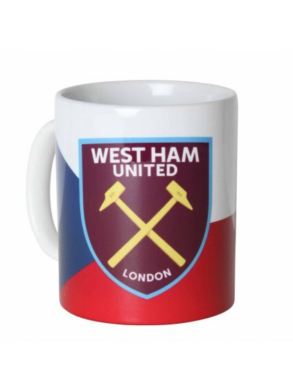 Hrnek WEST HAM UNITED Czech flag
