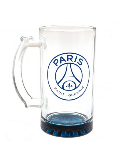 TM 00639 Paris Saint Germain FC Stein Glass Tankard