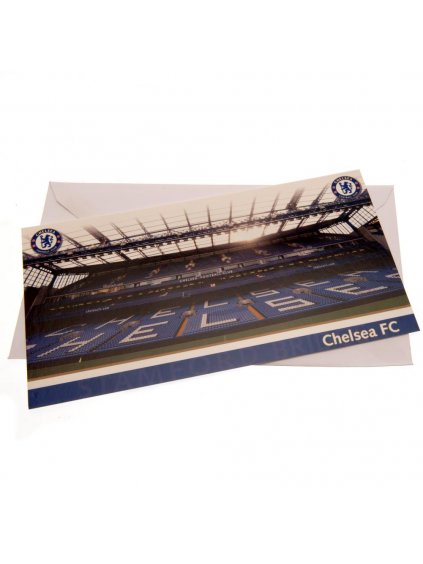 96514 Chelsea FC Birthday Card Stadium