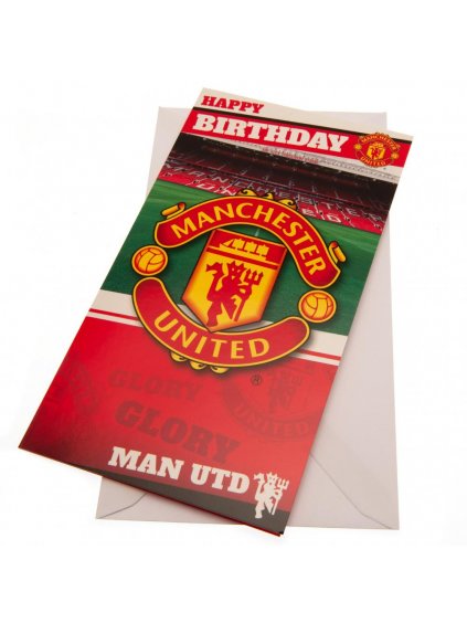 105565 Manchester United FC Birthday Card