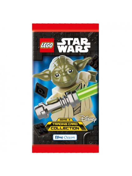 lego star wars serie 3 trading cards 1 booster