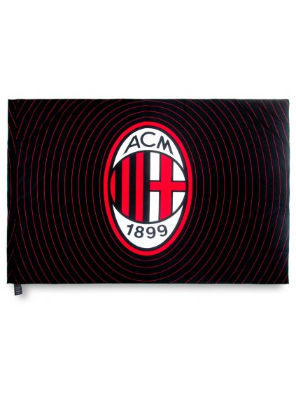 Vlajka AC MILAN black