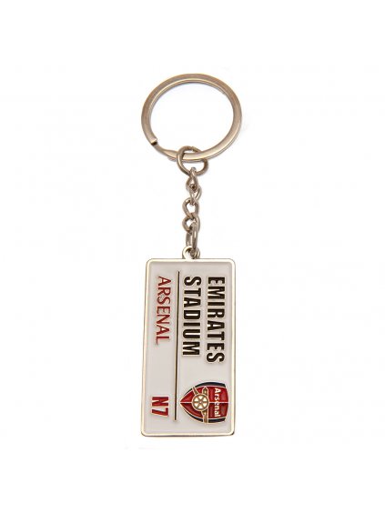 TM 01475 Arsenal FC Embossed Street Sign Keyring