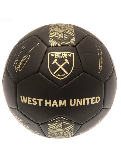 TM 00579 West Ham United FC Football Signature Gold PH