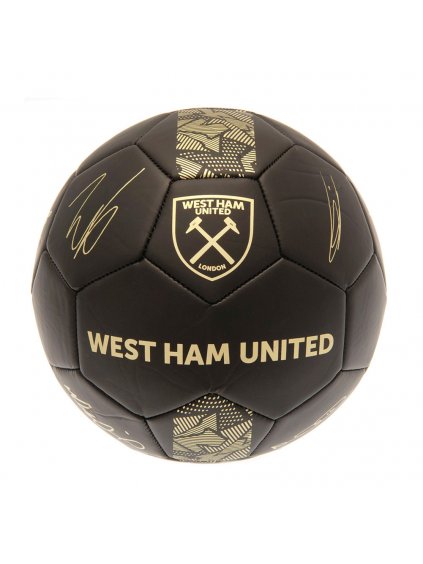 TM 00532 West Ham United FC Skill Ball Signature Gold PH