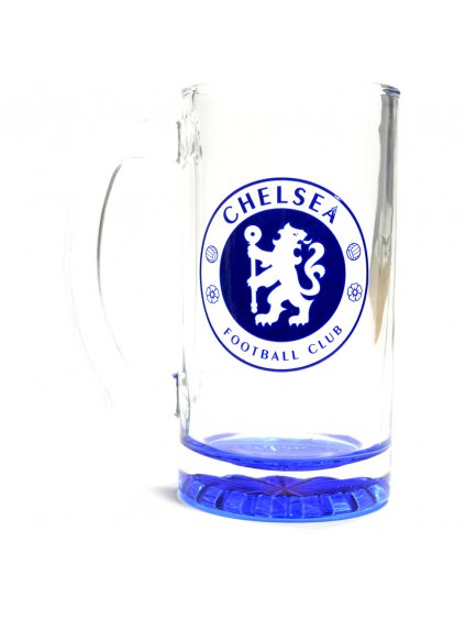 chelsea crest stein pint glass 1